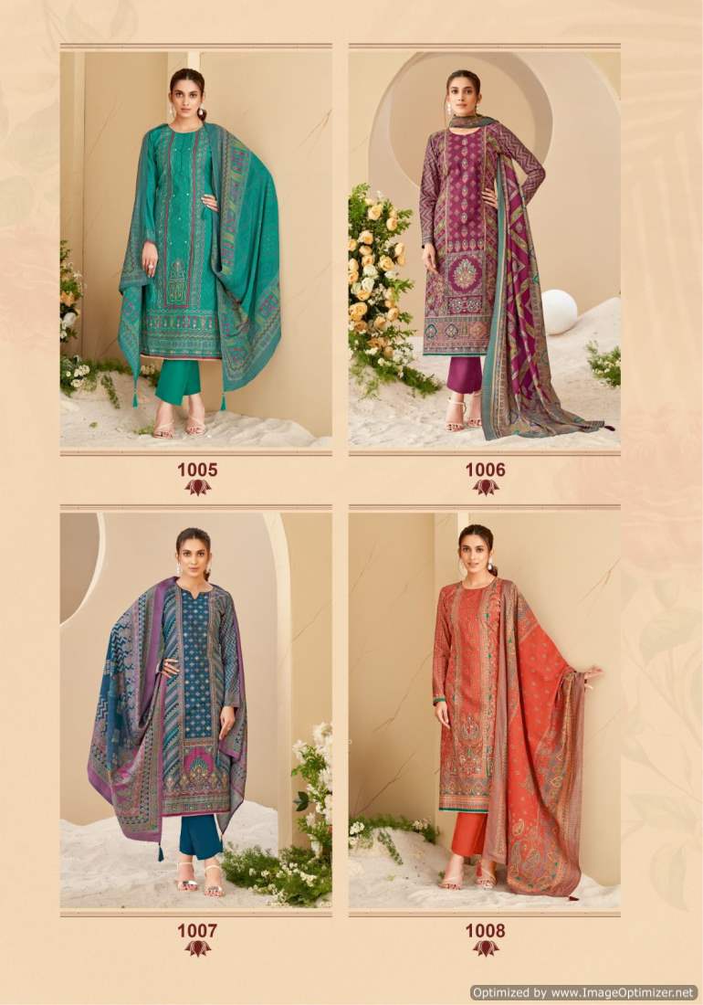 Payal Vol 1 By Suryajyoti Modal Embroidery Printed Dress Material Wholesalers In Delhi
